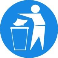 Empty Trash Can drawing