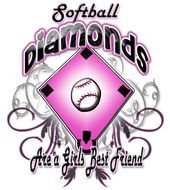 Softball Diamonds Are A Girls Best Friend Quote