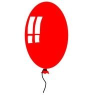 Birthday Balloons Clip Art N127