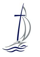 Drawing of the boat in the water clipart