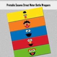 Sesame Street Water Bottle Labels Printable Free