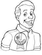 Fathers Day Coloring Pages darwing