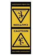 Construction Party Signs
