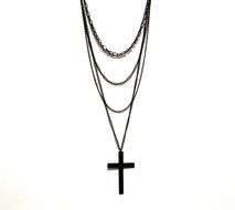 Metal Cross as a graphic illustration