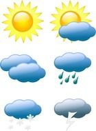 Symbol Weather Windy Clip Art N9