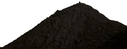 Black pile of dirt