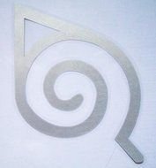 High Quanlity Free Shipping NARUTO Uzumaki Naruto Logo Car Graphics