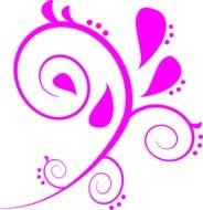 Pink Bird Clip Art N15