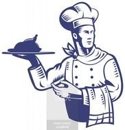 Chef Serving Food N3