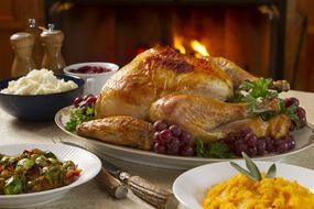 Colorful Thanksgiving Food