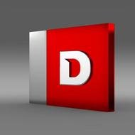 3D Letters Logo