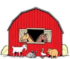 Farm Barn Clip Art N15