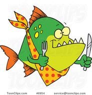 Hungry Fish Cartoon