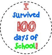 Free 100th Day Of School Printables N2