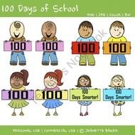 100 Days Of School Clip Art Free N2