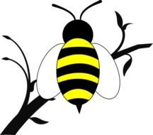 Honey Bee Clip Art N113
