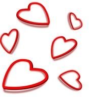 Free Valentine Day Hearts Clip Art N5