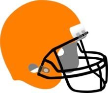 Green Football Helmet Clip Art N6