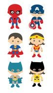 Baby Superhero drawing