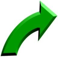 Green Curved Arrow Clip Art N7