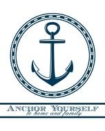 Navy Anchor Clip Art drawing