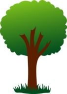 Clip art of Simple Tree