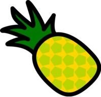Pineapple Clip Art N89