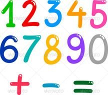 Maths Symbols Cartoon