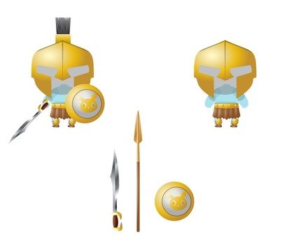 PetVille Gladiator Costume