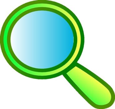 Magnifying Glass Clip Art N111