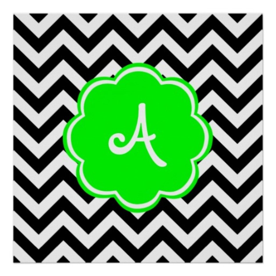 Chevron With Monogram N2