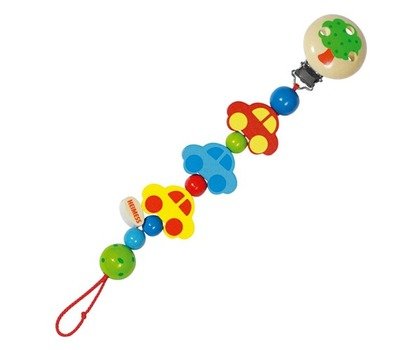 Baby Pacifier Wooden Chain