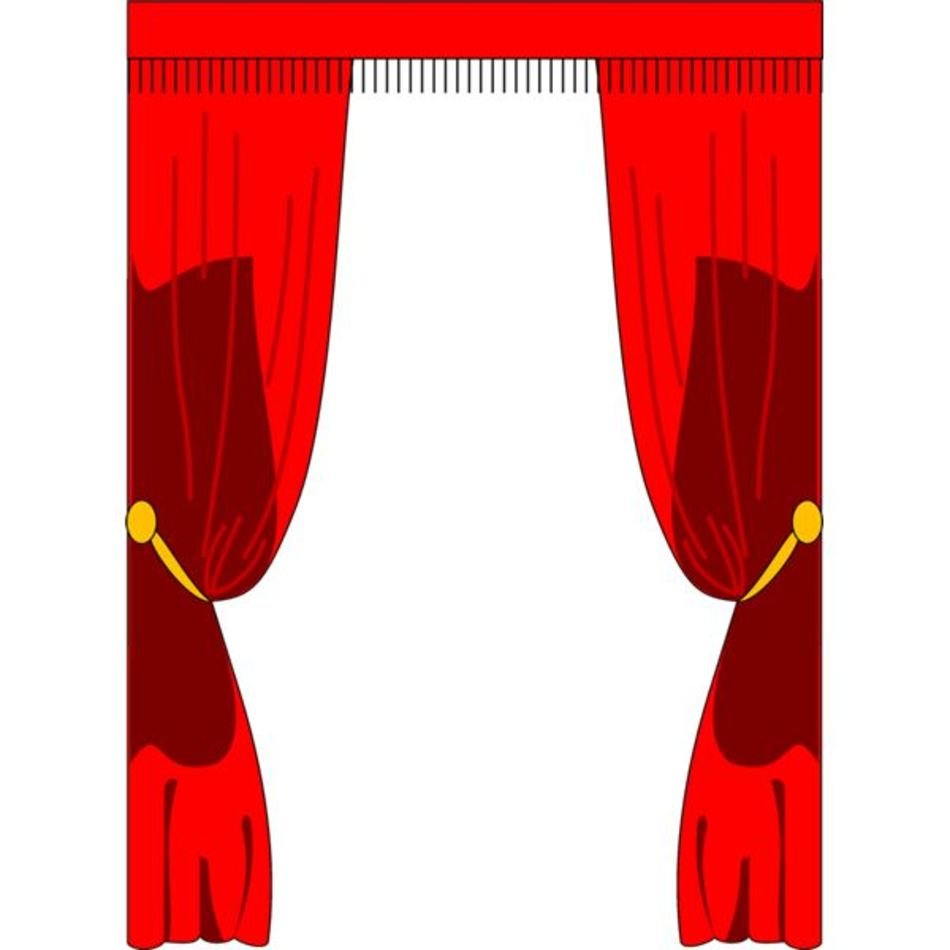 Curtain Border Clip Art N3