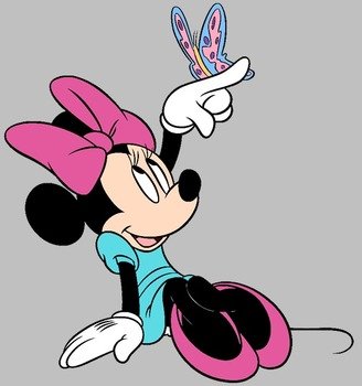 Minnie Mouse Clip Art N109