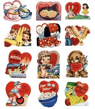 Vintage Valentine Clip Art N13