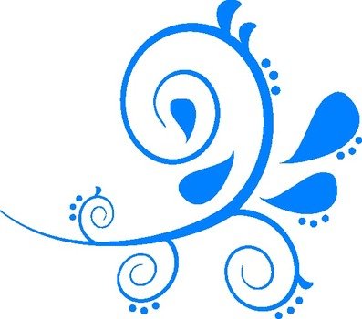 Pink Swirl Clip Art N31