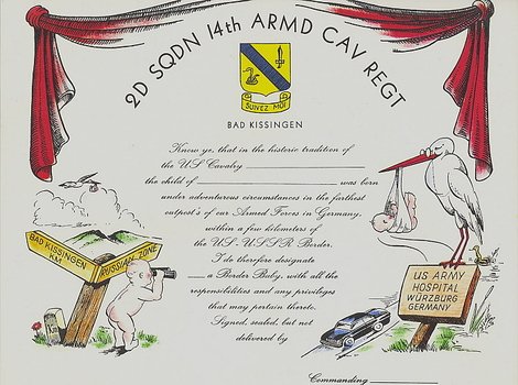 11th ACR Border Certificate