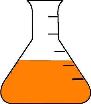 Chemistry Flask Clip Art N11
