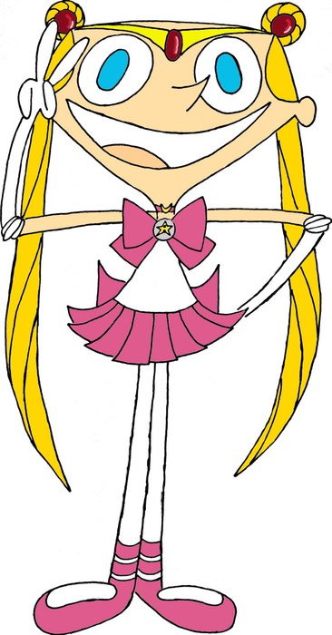 girl Dexters drawing