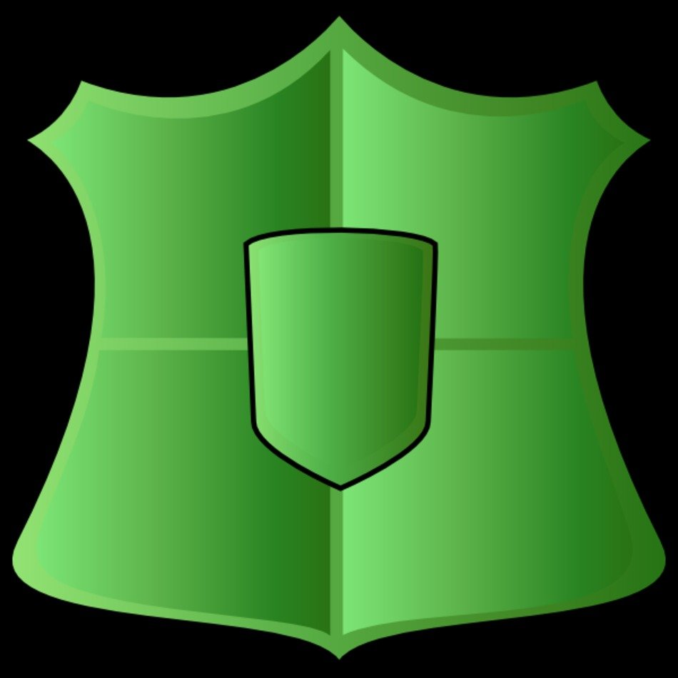 Gold Shield Clip Art N18