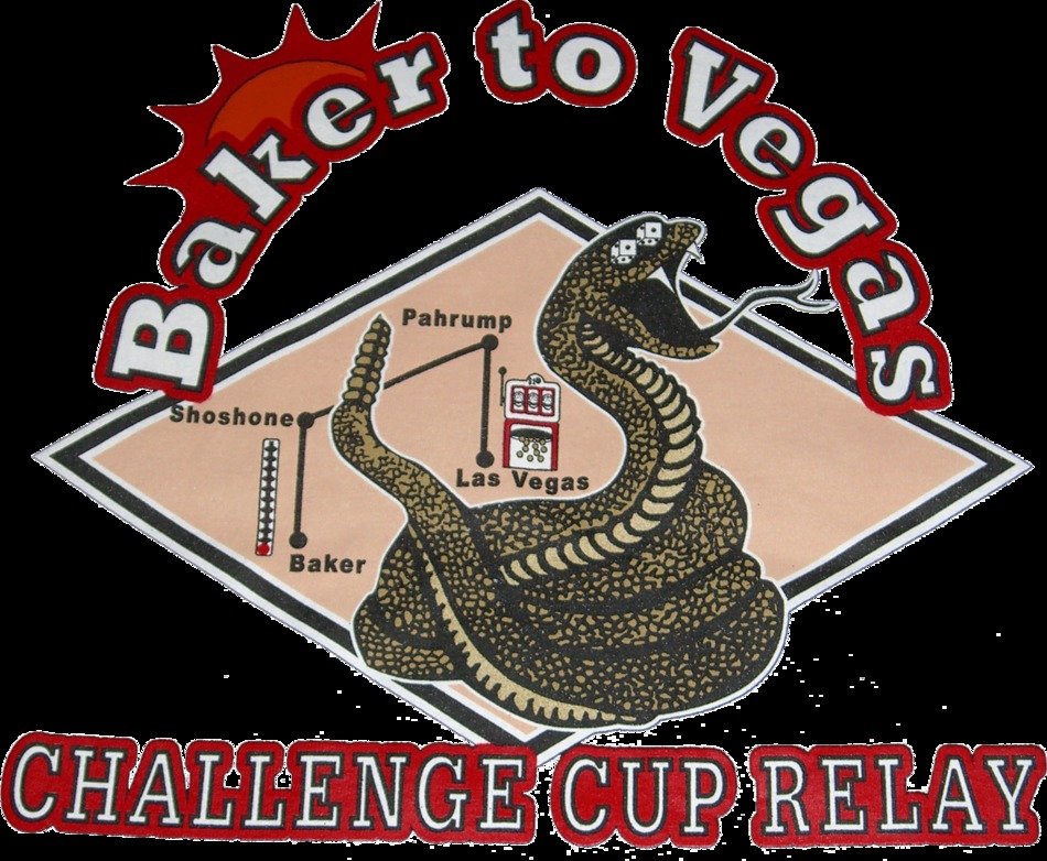 Baker To Vegas banner drawing