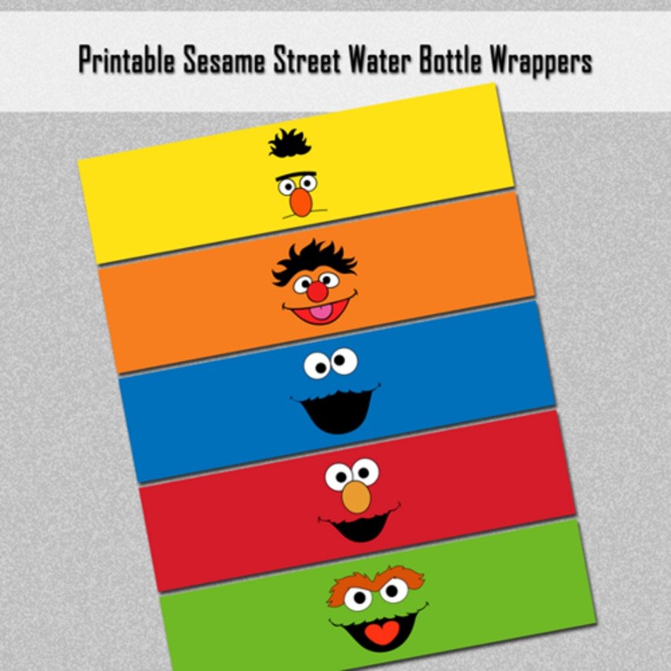 Sesame Street Label Templates - Detrester.com