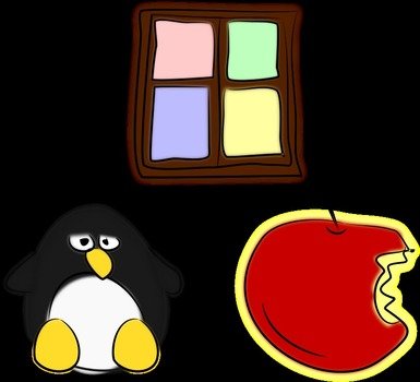 Penguin Windows Apple