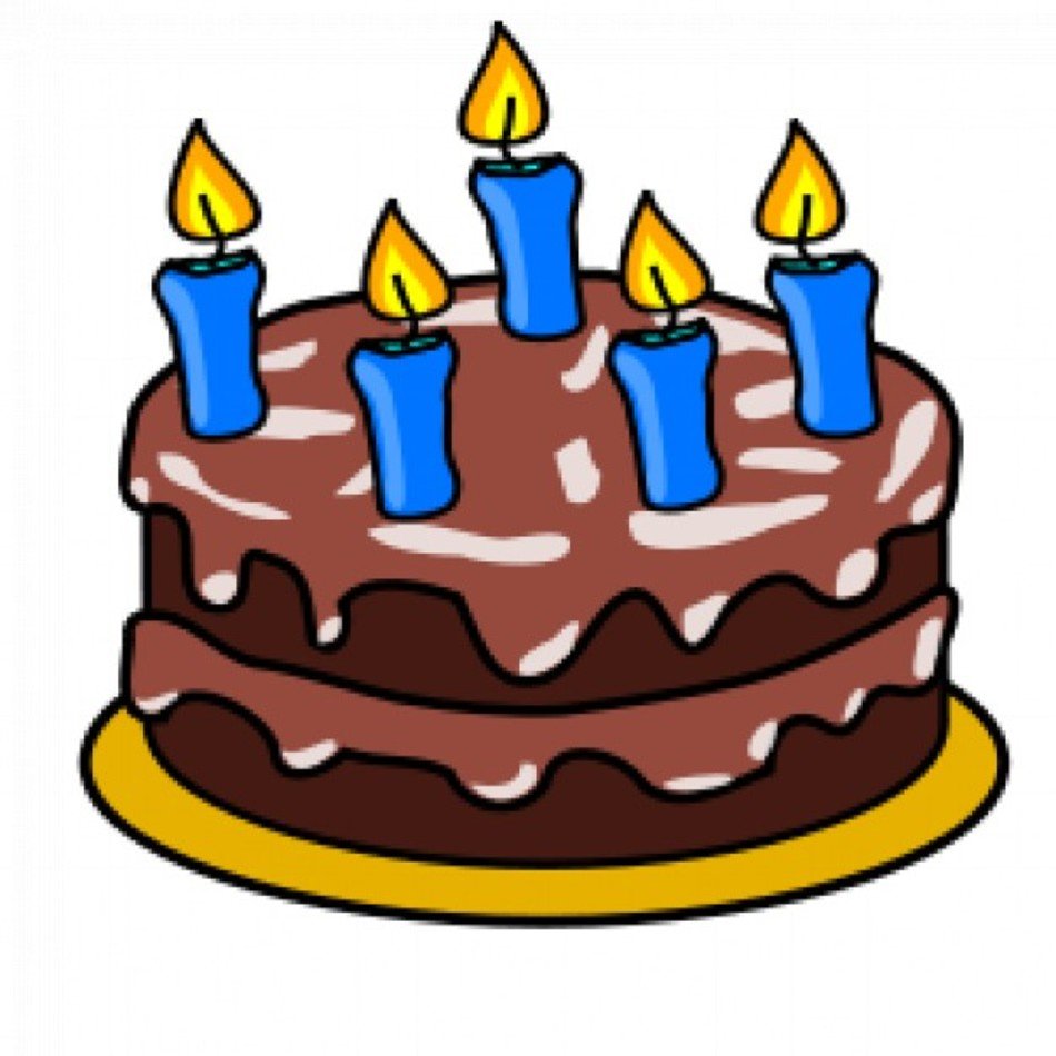 G acircteau Danniversaire Au Chocolat Vecteur Gratuit