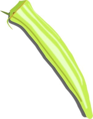 Okra Clip Art N11