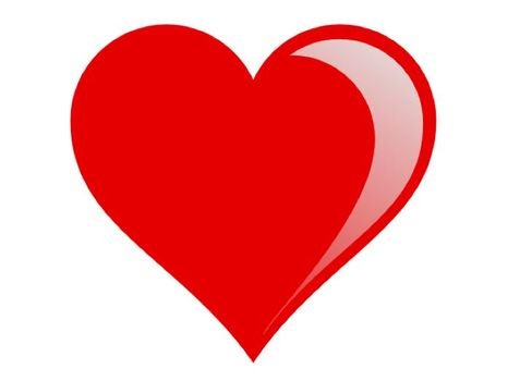 Red Heart Clip Art N108