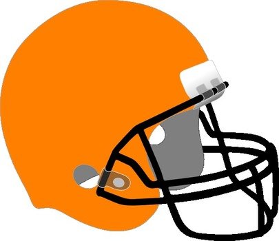 Green Football Helmet Clip Art N6