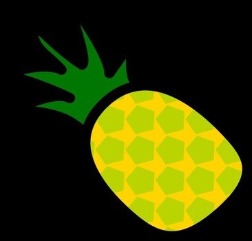 Pineapple Clip Art N89