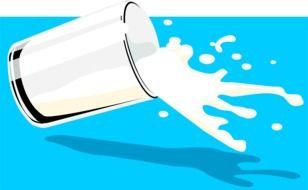 Glass Of Milk Clip Art drawing