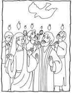 Pentecost Coloring Pages N2